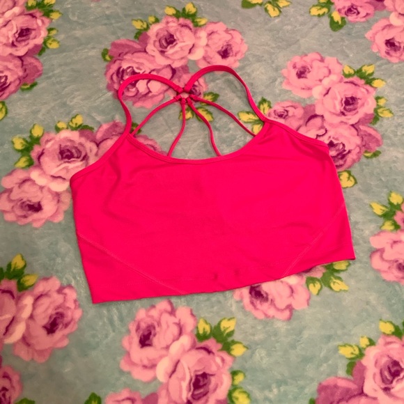 Betsey Johnson M Performance Lot Floral Top & Bra - Picture 2 of 8